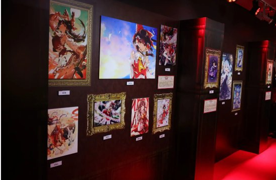 《东方红魔乡》在东京动漫中心举办【东方红魔乡20周年】东方项目展