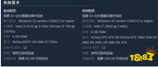 极限竞速地平线4配置要求有哪些 地平线4配置流畅启动要求一览