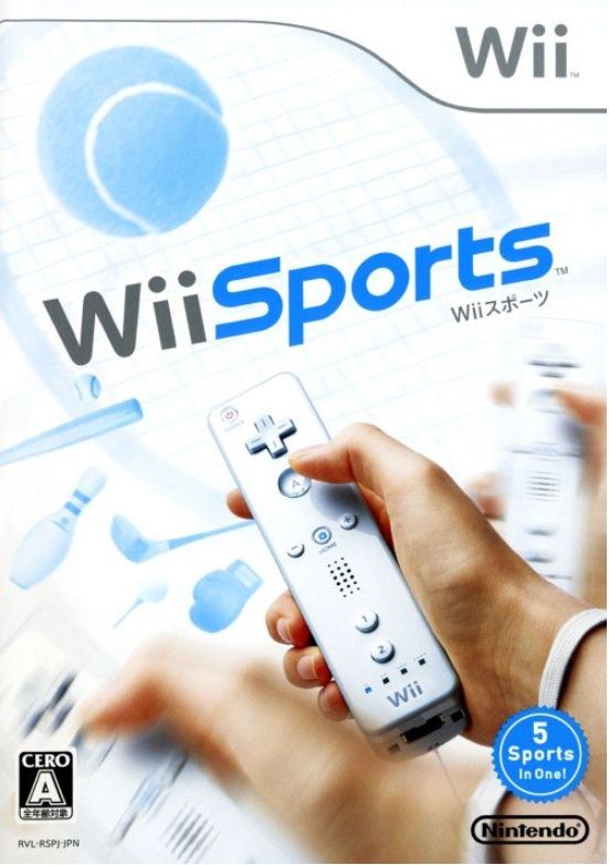 世界上最成功的体感游戏(Wii sports)全球销量达8000多万